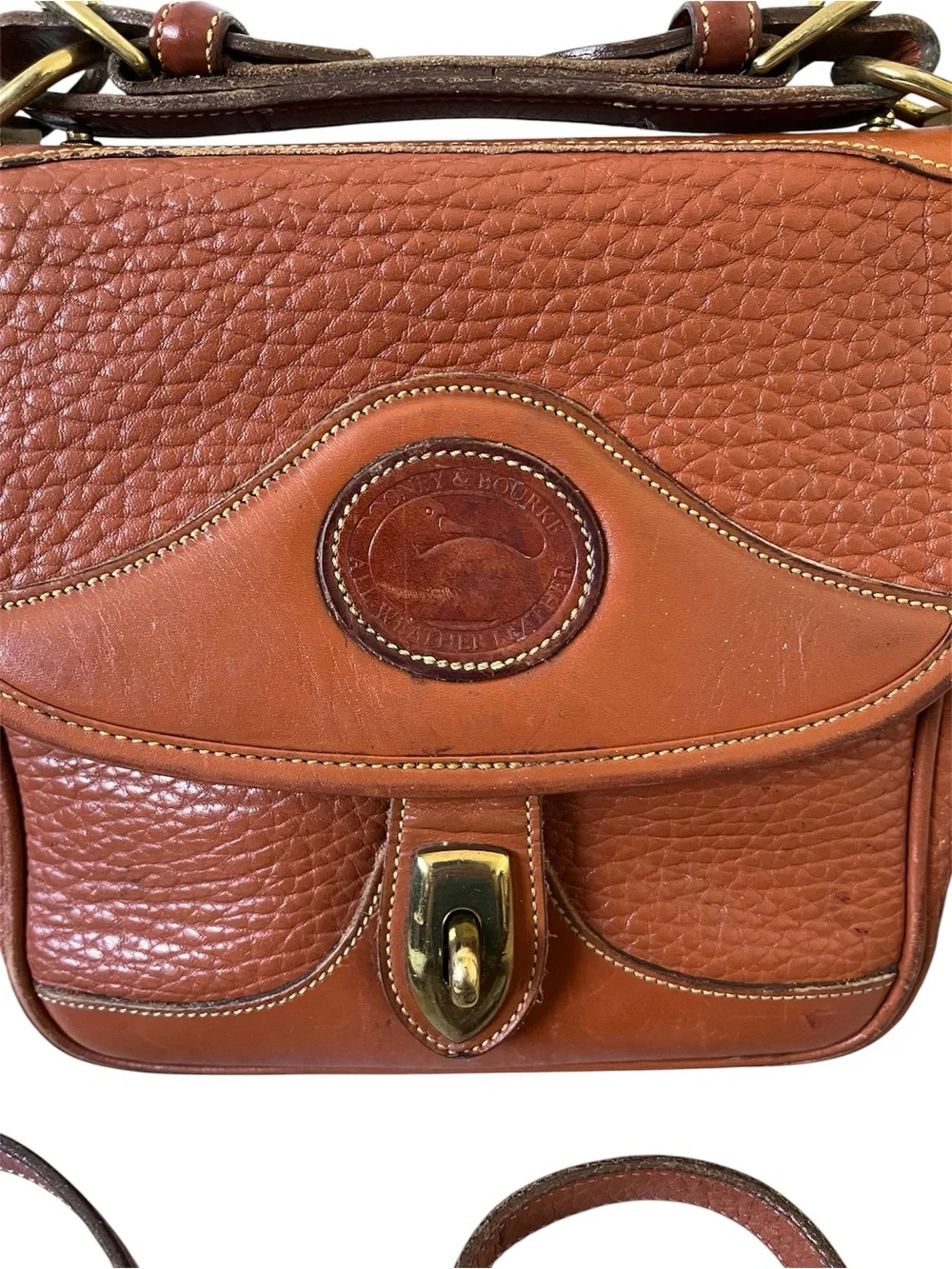 Dooney & Bourke Vintage All Weather Leather Carrier Bag